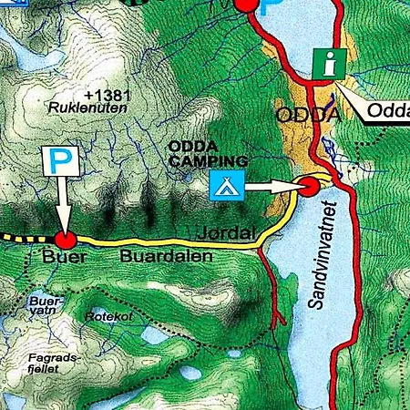 Trolltunga Szálloda